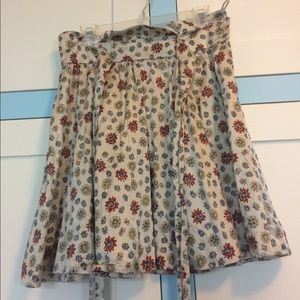 Balenciaga Silk Mini Skirt